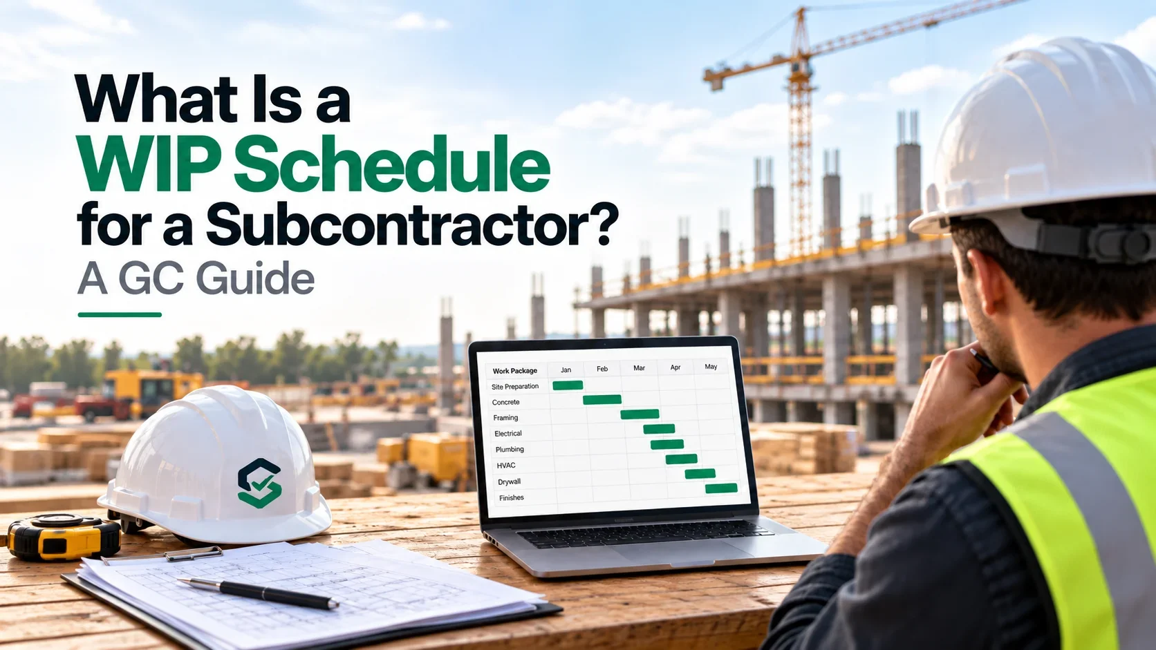 What Is a WIP Schedule for a Subcontractor?